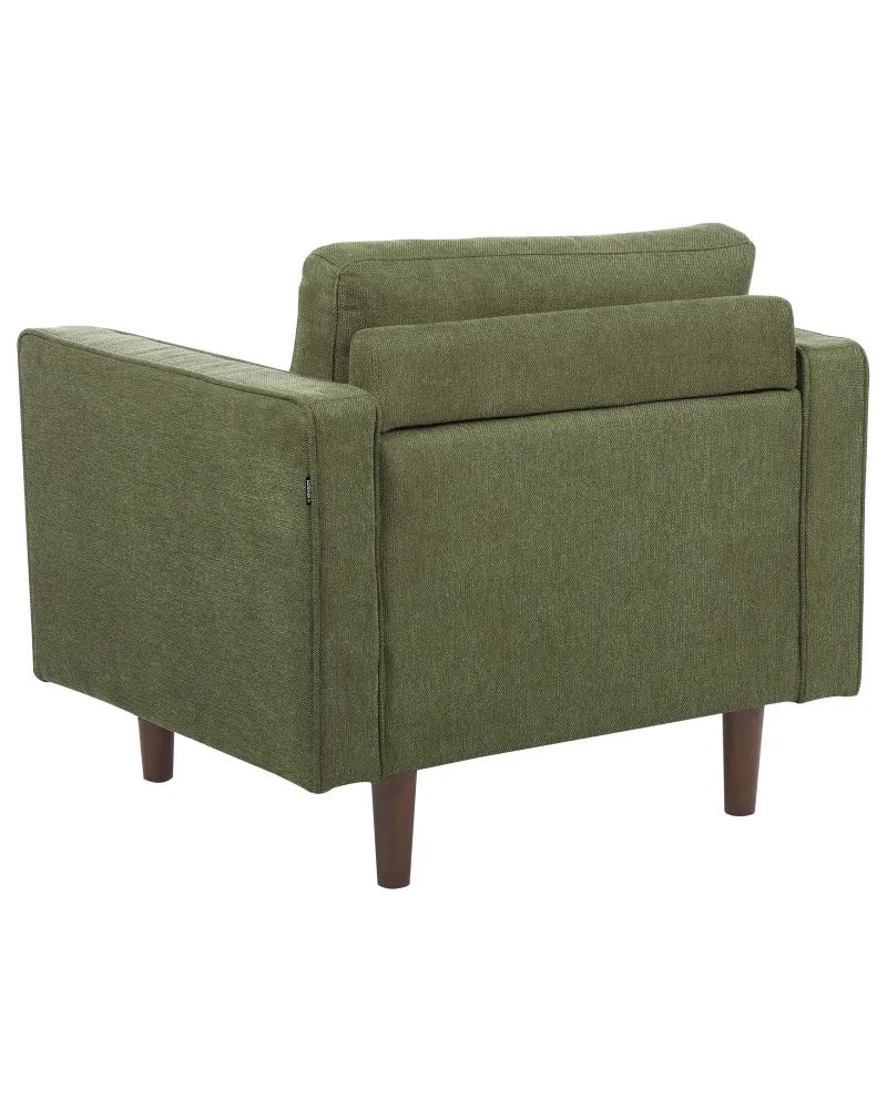 Poltrona NURMO Tessuto Verde nero