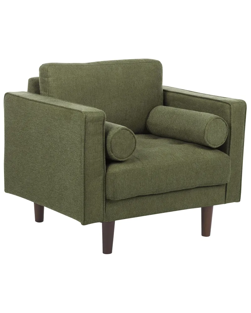Poltrona NURMO Tessuto Verde ombroso