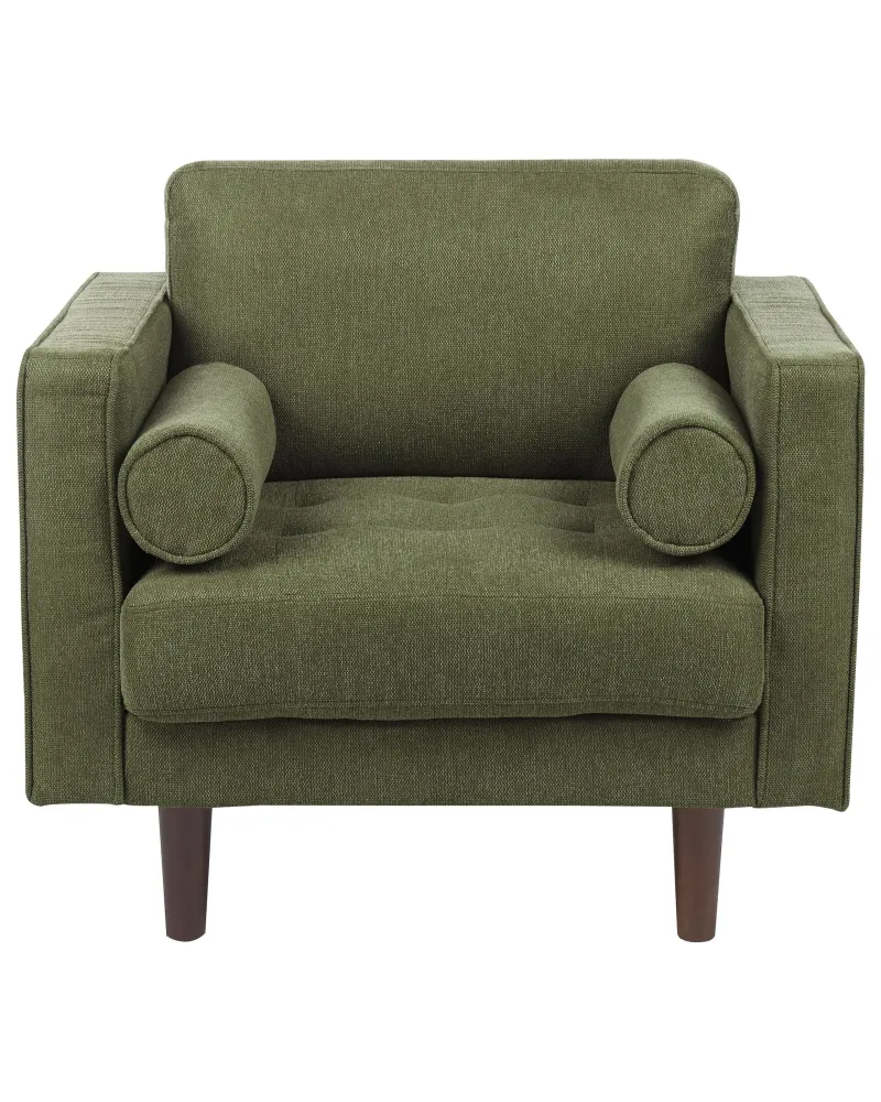 Poltrona NURMO Tessuto Verde ombroso