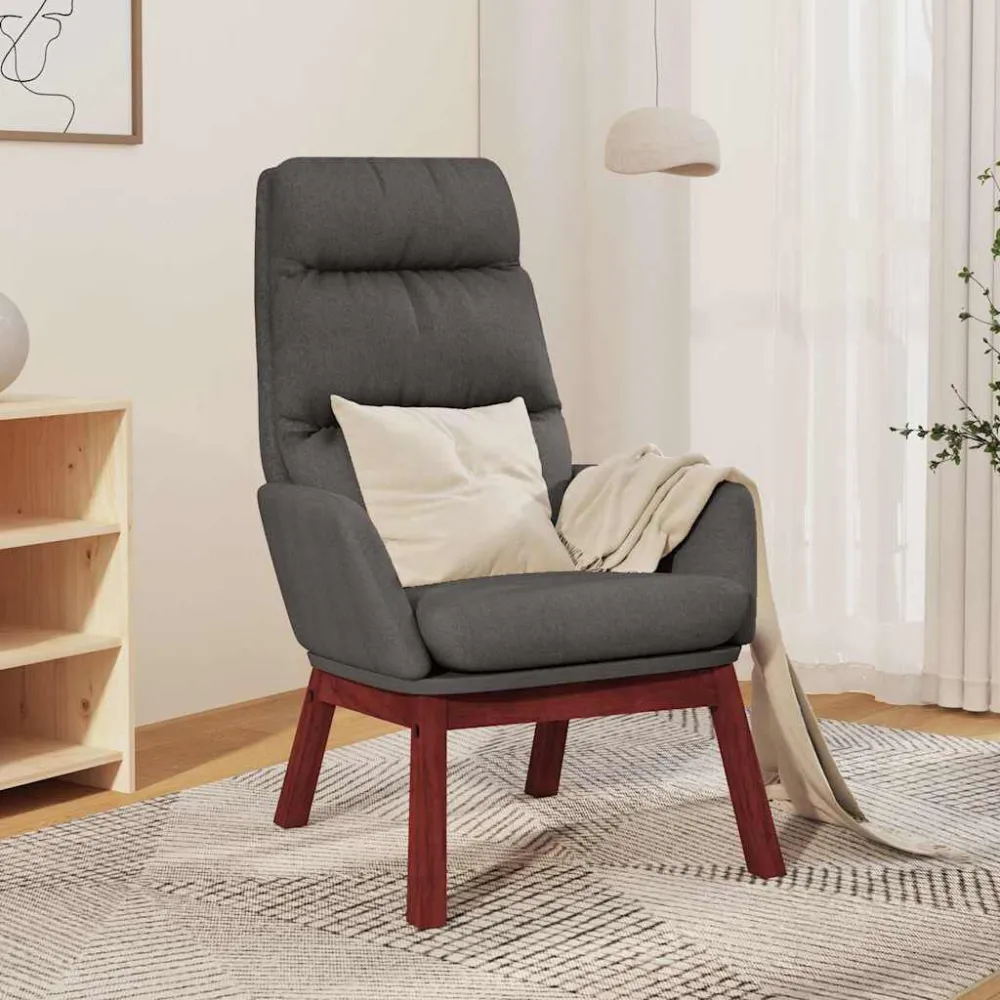 Poltrona Relax Grigio Ombroso Tessuto