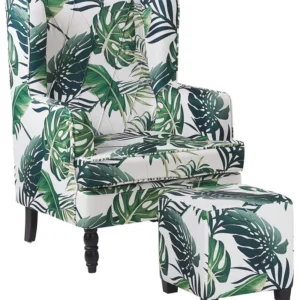 Poltrona SANDSET Tessuto Verde evidente