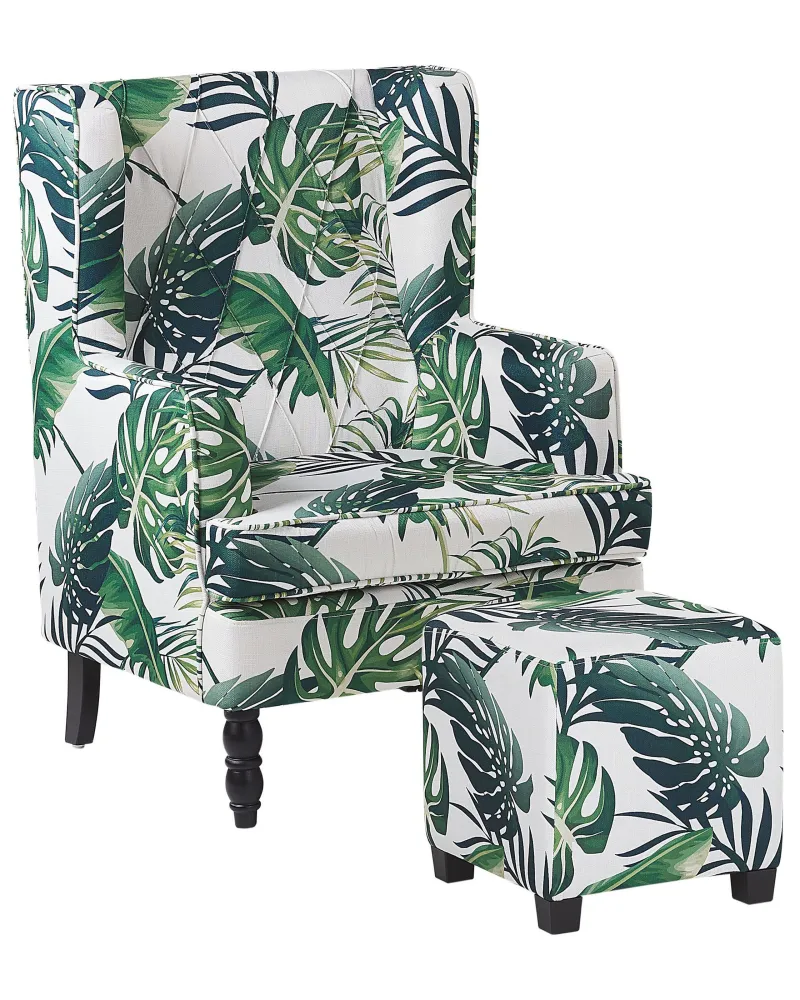 Poltrona SANDSET Tessuto Verde evidente