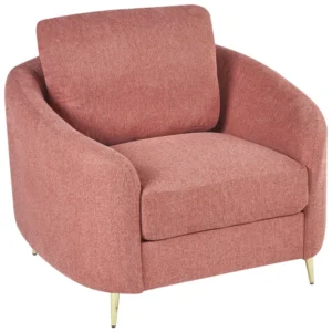Poltrona TROSA Tessuto Rosa