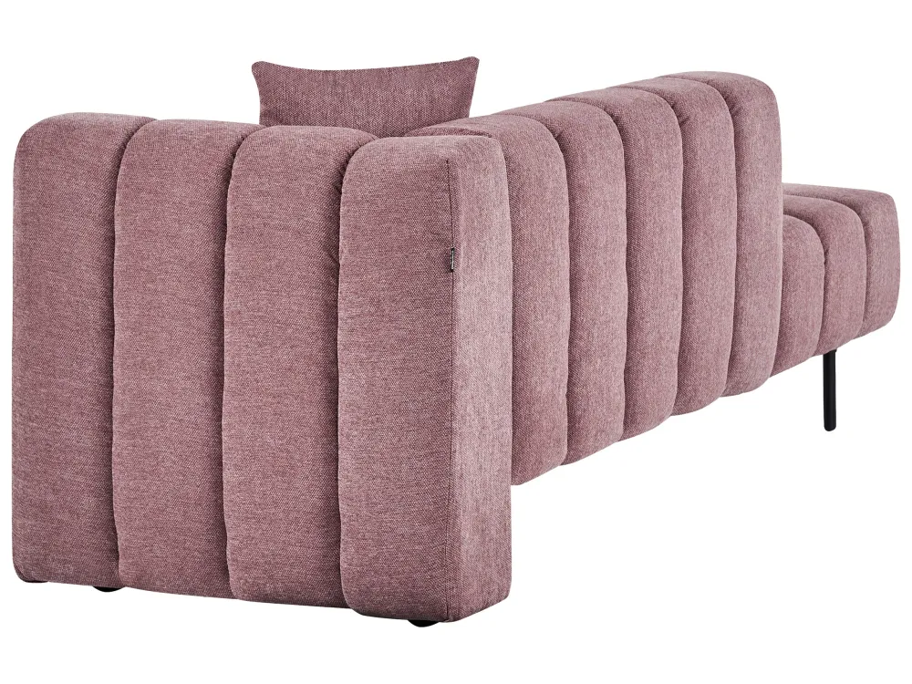 Right Hand Chaise Lounge Pink LANNILS