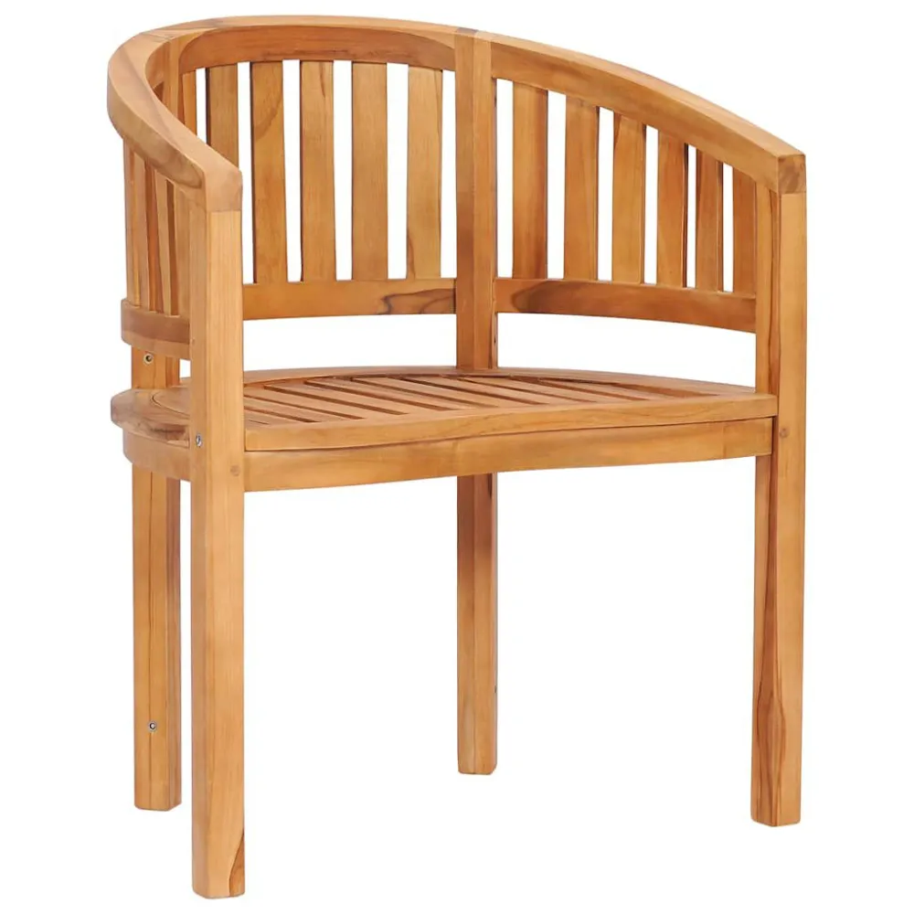 Sedia Banana Legno Massello di Teak