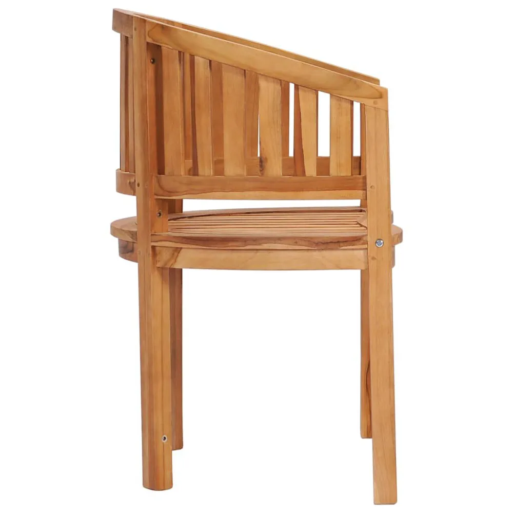 Sedia Banana Legno Massello di Teak