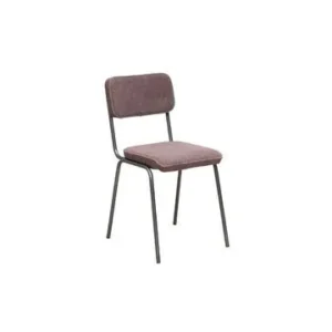 Sedia Fairmont tessuto bordeaux Chehoma - 82cm