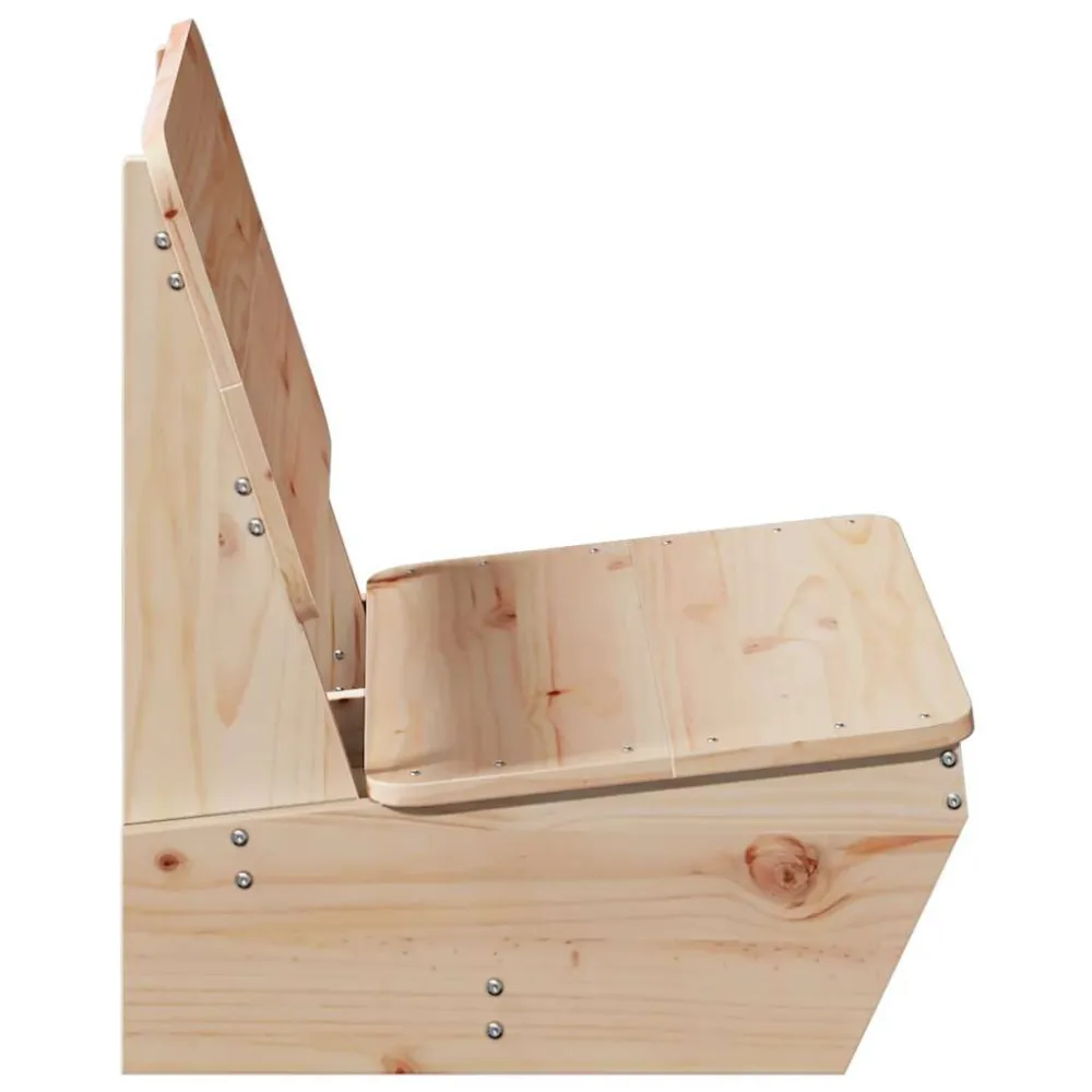 Sedia da Giardino 60x64x70,5 cm Legno Massello di Pino