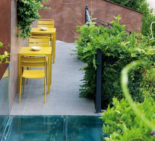 Sedia da giardino impilabile Twist