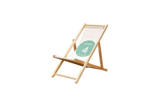Sedia da giardino legno trasparente Génépi Chehoma - 128cm