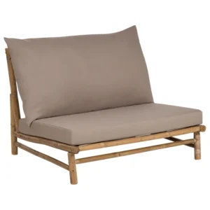 Sedia da giardino TODI Legno di bambù Tortora
