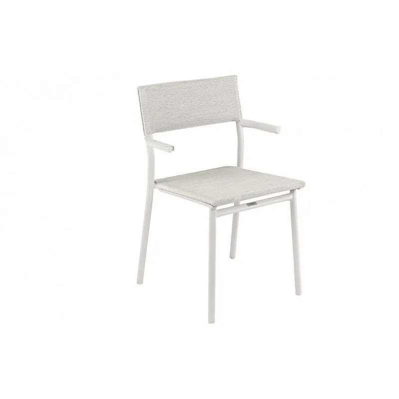 Sedia Impilabile con Braccioli ORON LaFuma LFM5067 Galet