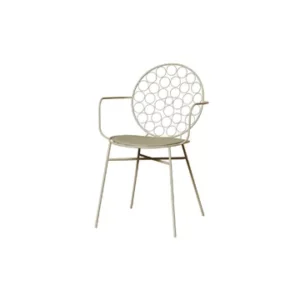 Sedia metallo verde bolla Chehoma - 88cm