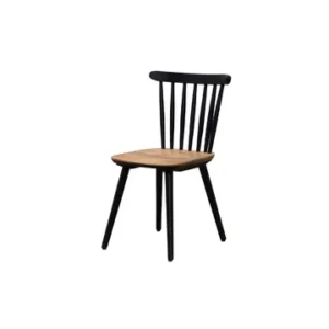 Sedia Paulin legno nero Chehoma - 83cm