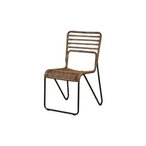 Sedia rattan Veracruz marrone Chehoma - 87cm