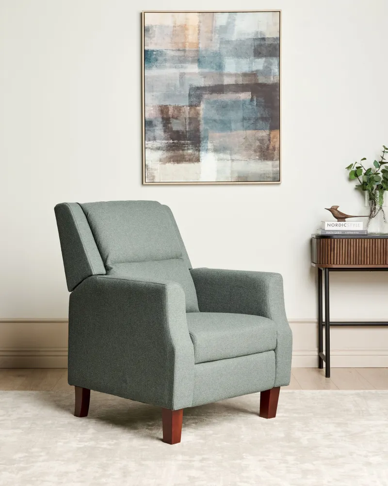 Sedia reclinabile EGERSUND Tessuto Verde limpido