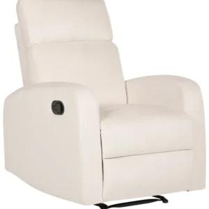 Sedia reclinabile VERDAL Velluto Crema