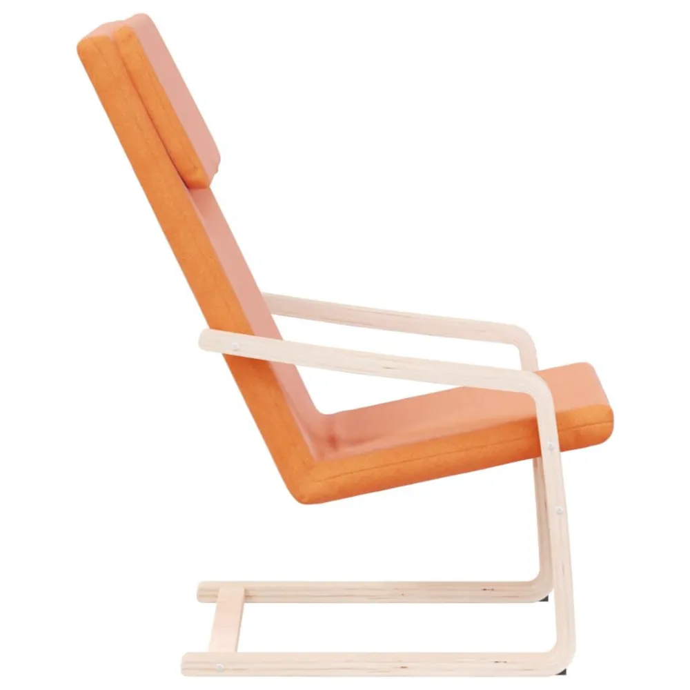 Sedia Relax Giallo Nero Tessuto