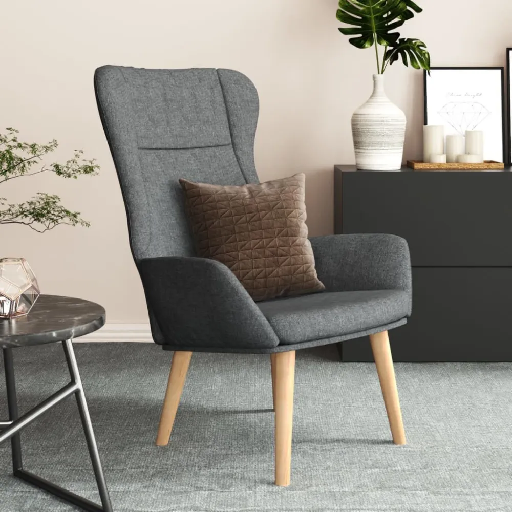Sedia Relax Grigio Fosco Tessuto