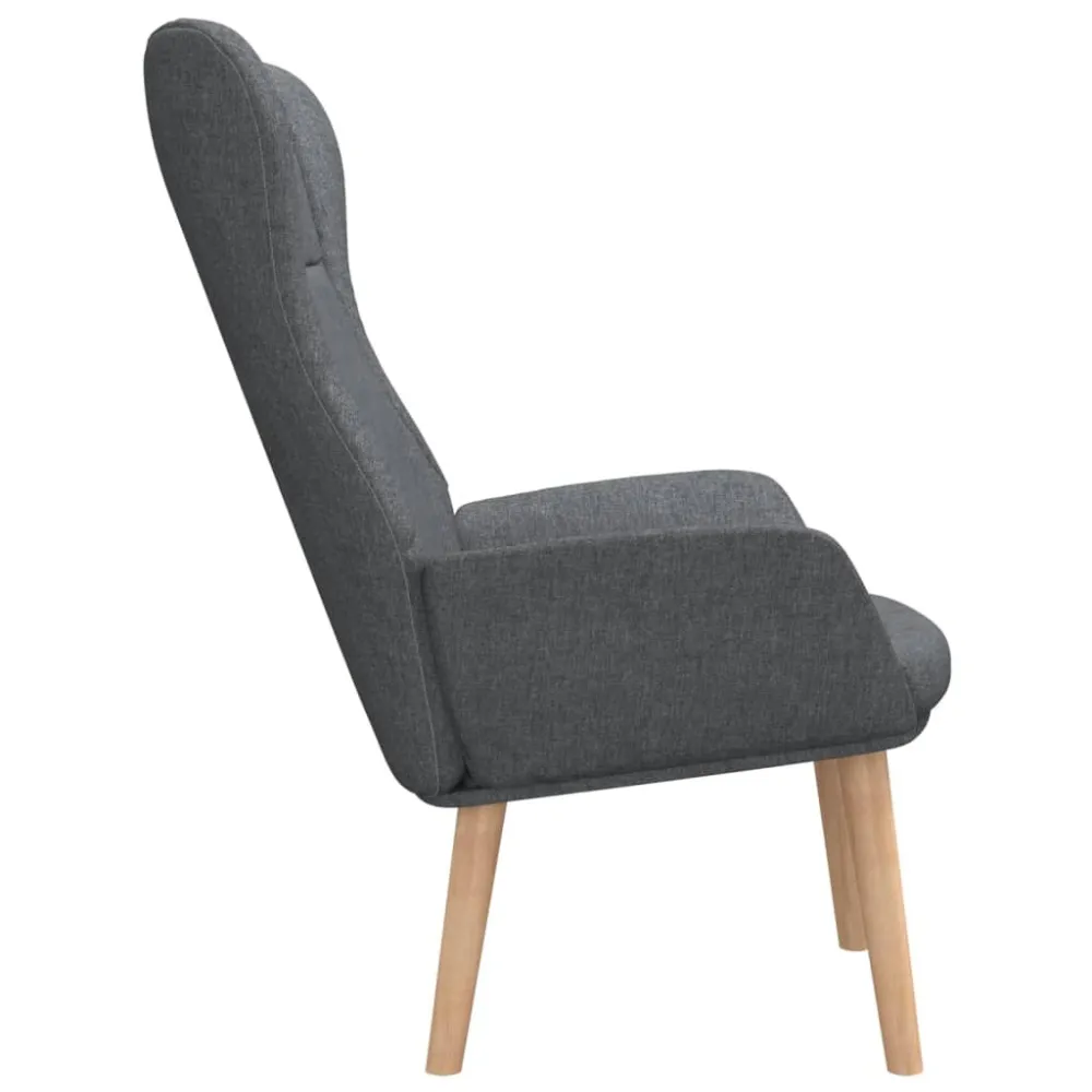 Sedia Relax Grigio Fosco Tessuto