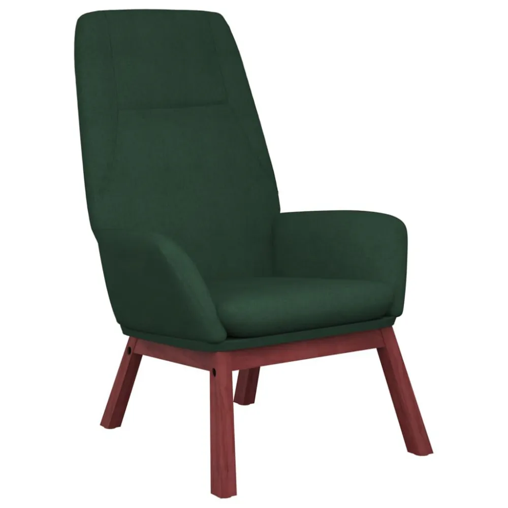 Sedia Relax Verde Tenebroso Tessuto
