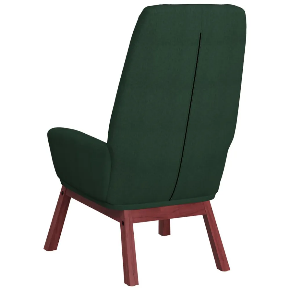 Sedia Relax Verde Tenebroso Tessuto