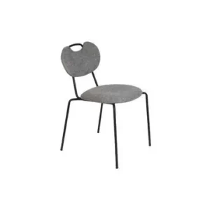 Sedia tessuto grigio Aspen White Label - 79cm