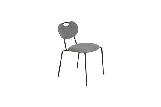 Sedia tessuto grigio Aspen White Label - 79cm