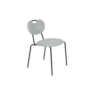 Sedia tessuto verde Aspen White Label - 79cm
