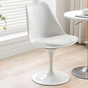 Sedia Tulip Polipropilene e Metallo Bianco XAFY