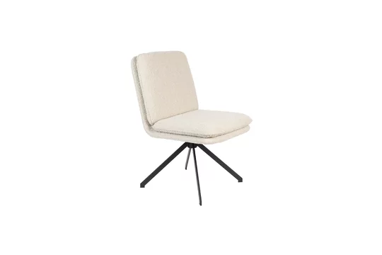 Sedia Tyler tessuto bianco Zuiver - 85cm