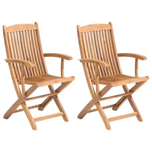 Set di 2 sedie da giardino MAUI Legno d'acacia Legno palese