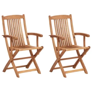 Set di 2 sedie da giardino MAUI II Legno d'acacia Legno palese