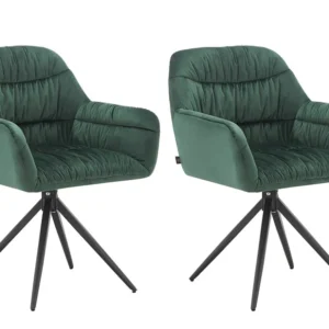 Tokyo Arm Chair 2pk Dark Green