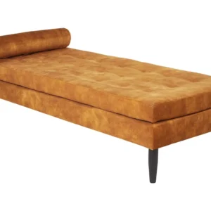 Velvet Chaise Longue Giallo sole USSEL