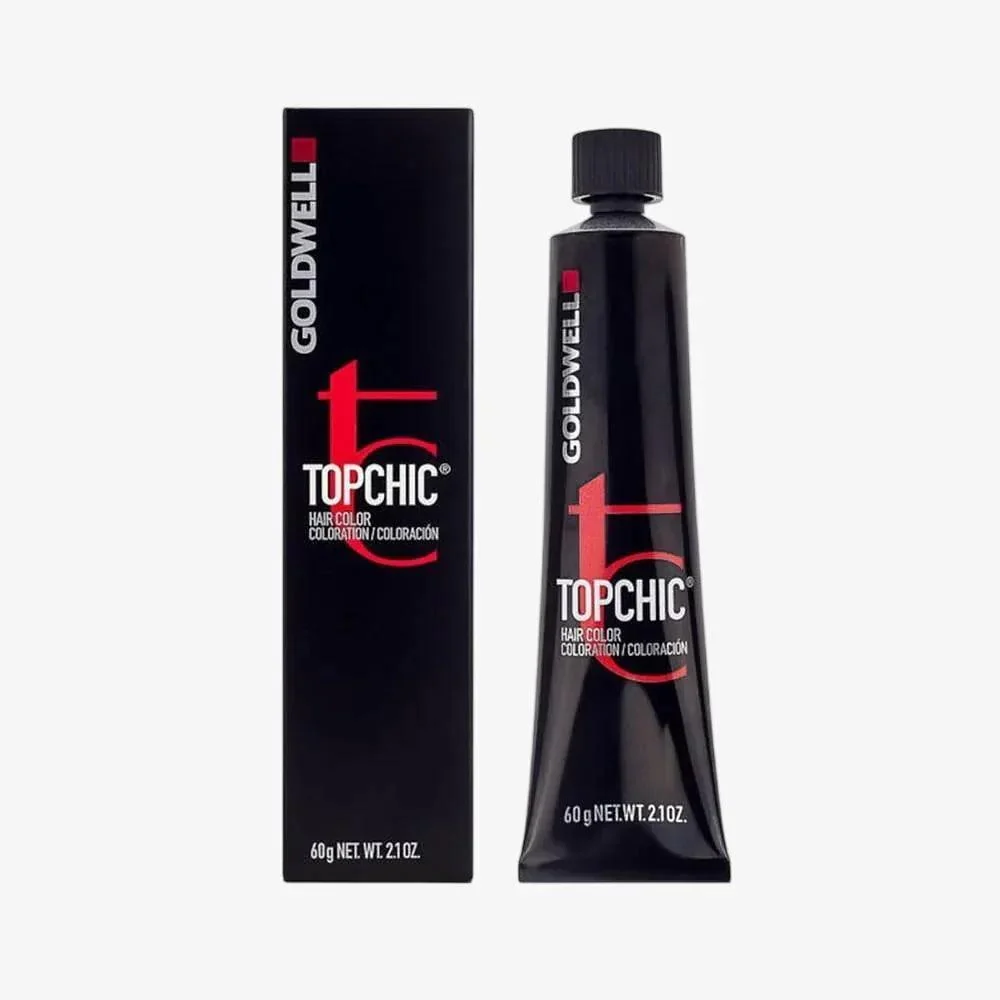 4R@VR Mogano Scuro Brillante Illuminato Viola Rosso Goldwell Topchic Warm Reds 60ml