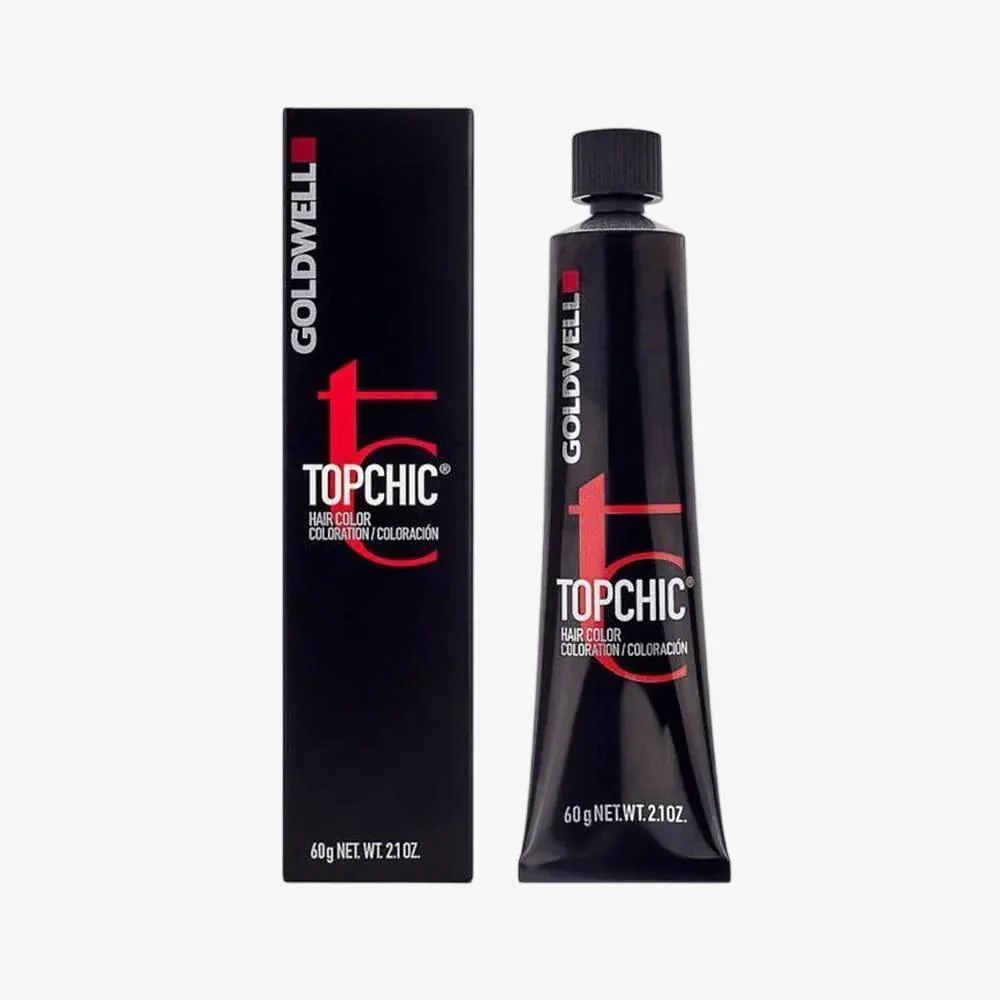 6K@KK Rame brillante illuminato rame intenso Goldwell Topchic Warm Browns 60ml