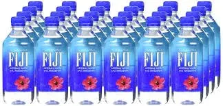 Acqua Fiji 500 ml – (confezione da 24) | Acqua bottiglia Artesiana | Gusto puro | Filtrazione vulcanica | Confezionato mod...