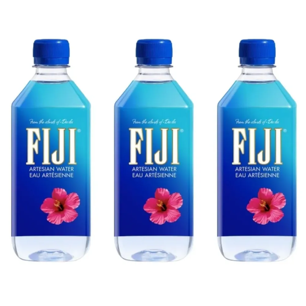 3 Acqua Fiji, tre bottiglie di Acqua Fiji da 500ml