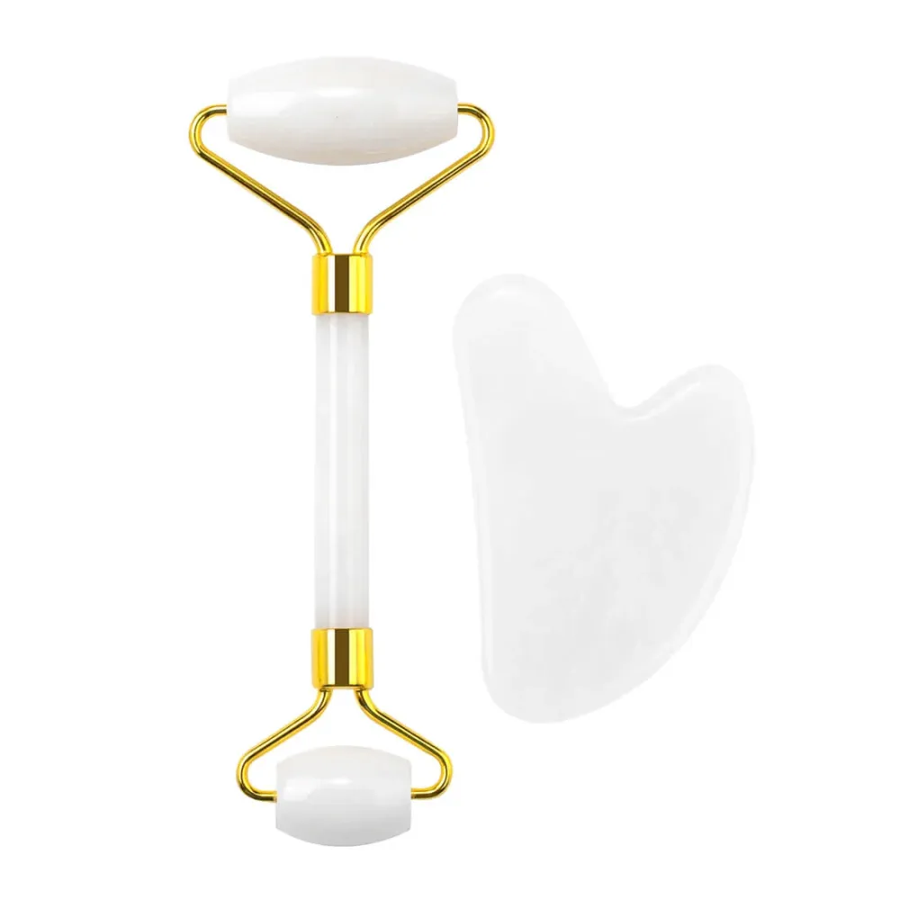 Acutop Beauty Set - Roller Massaggi Giada Bianca -A46007