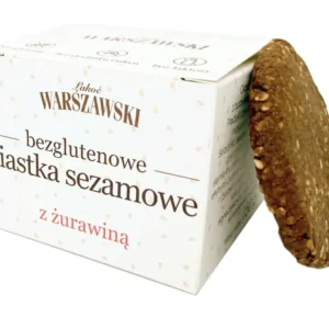 ŁAKOĆ WARSZAWSKI - Castka al sesamo con mirtilli rossi senza glutine 150g