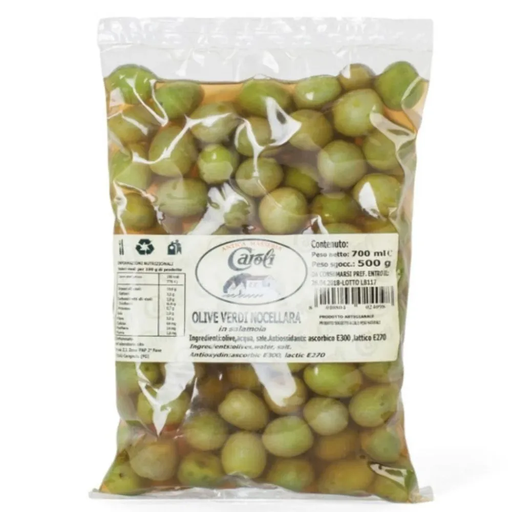 Antica Masseria Caroli – Olive verdi “Nocellara” salamoia