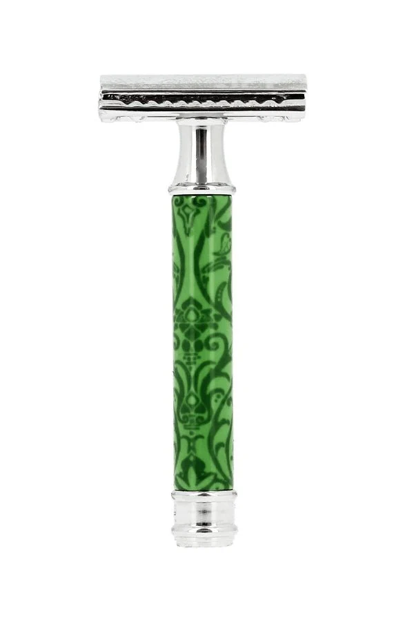 Antiga Barbearia de Bairro Double Edge Safety Principio del rasoio reale