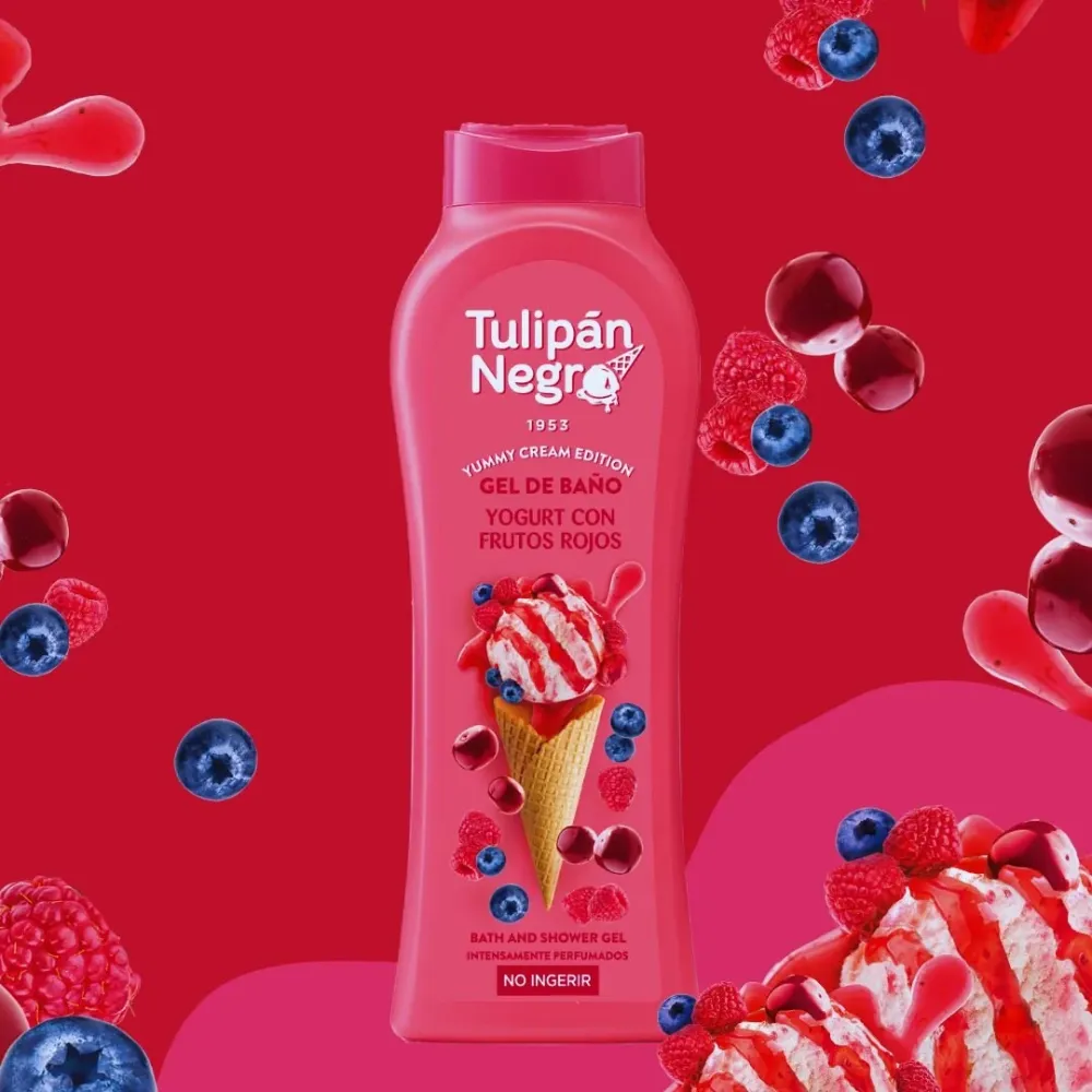 Bagno Gel allo Yogurt ai Frutti Rossi 650 ML