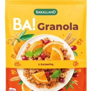 Bakalland BA! Granola con mirtilli rossi 300 g