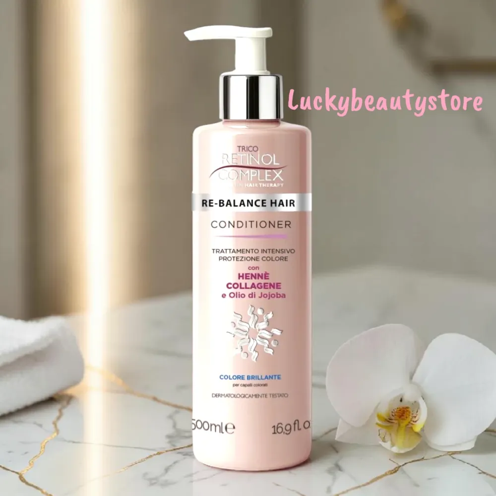 BALSAMO TRATTAMENTO INTENSIVO PROTEZIONE COLORE CON HENNE' RETINOL COMPLEX COLORE BRILLANTE