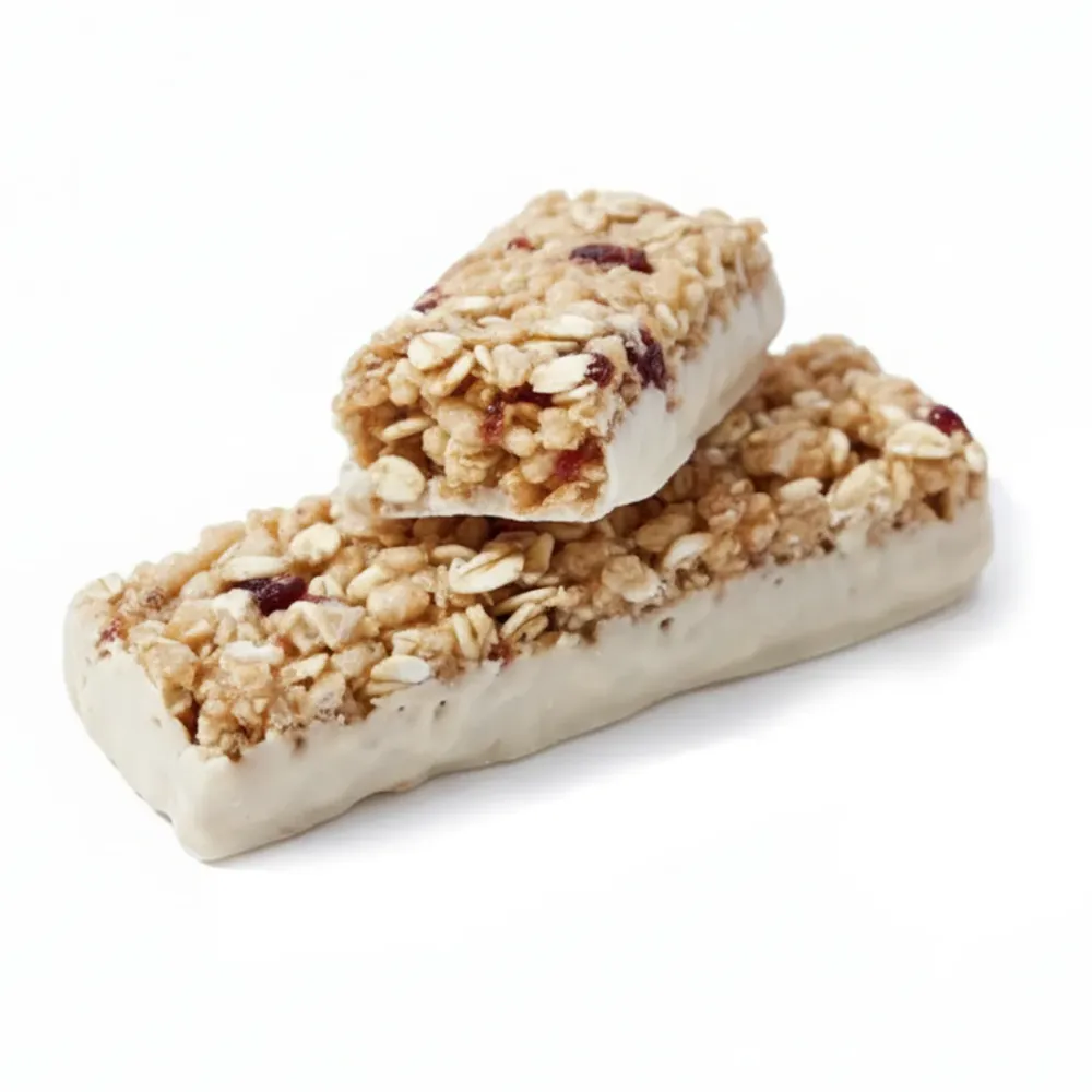 Barretta proteica gusto frutti rossi e cioccolato bianco