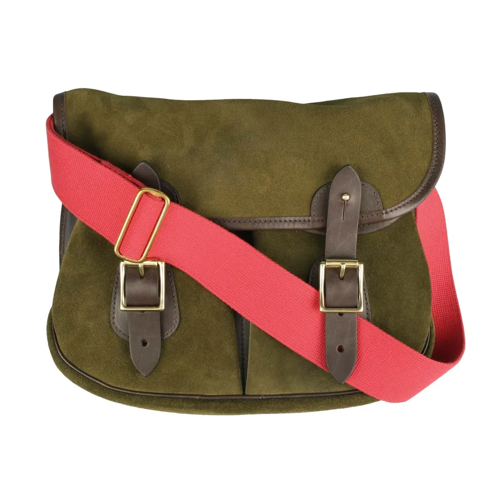 Borsa pelle scamosciata
