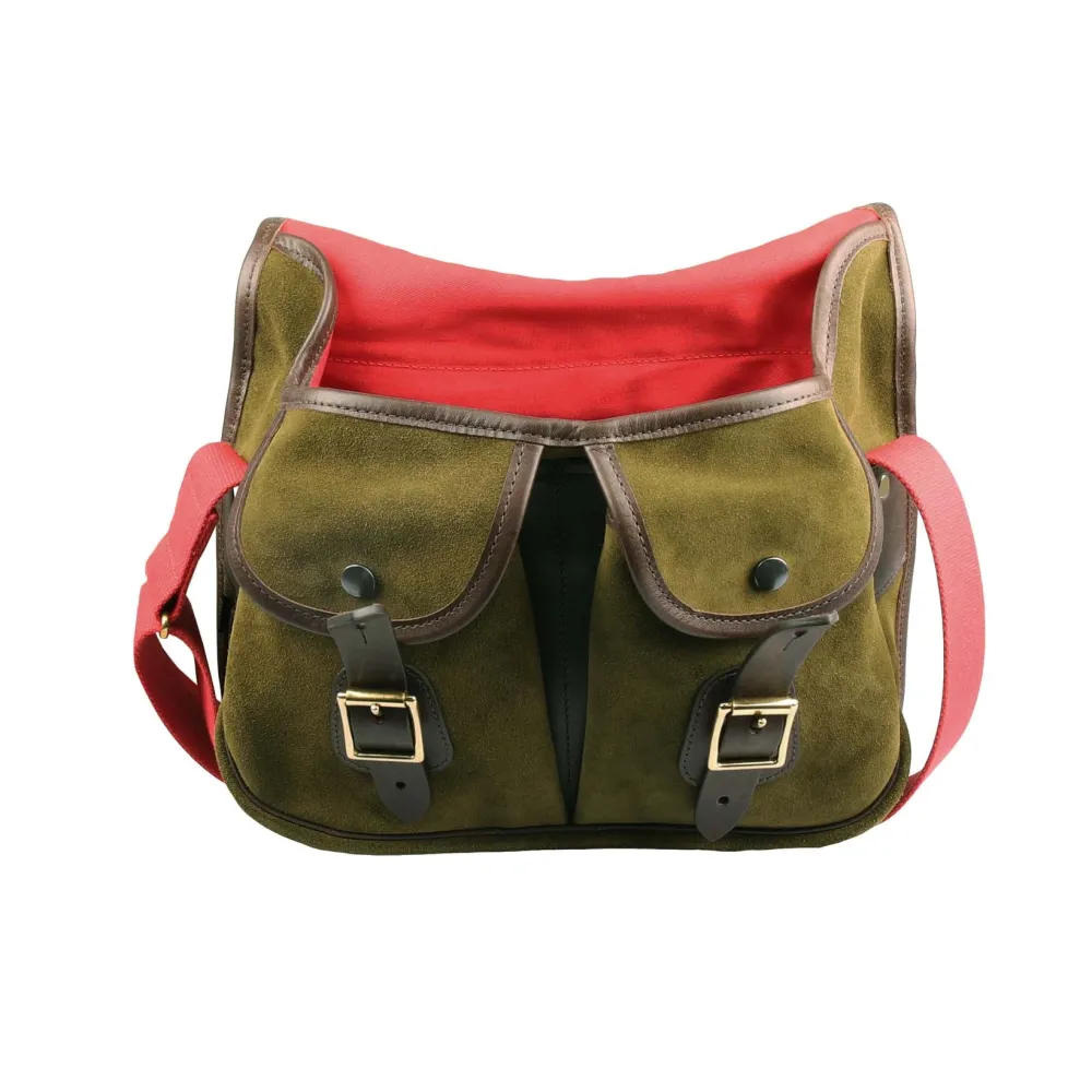 Borsa pelle scamosciata