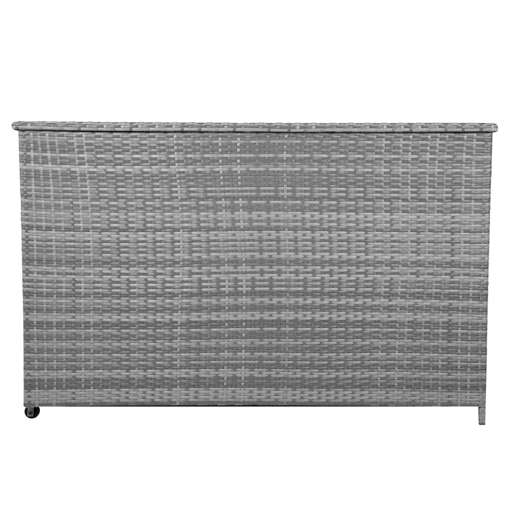 Box Contenitore Rattan 996L per Cuscini - Grigio